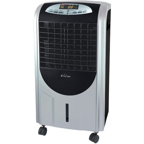 Climatizador evaporativo de muy bajo consumo con calefactor - Gris