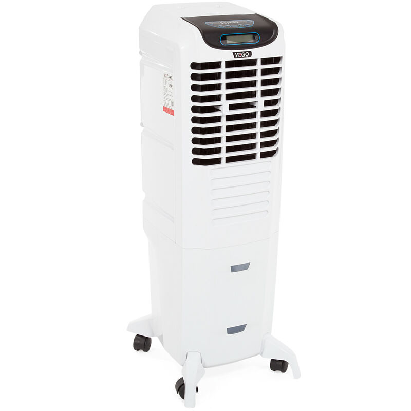 

Climatizador evaporativo, ventilador, humidificador, purificador de aire de 150W con mando a distancia para superficies de 35m2