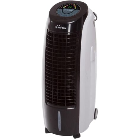 Climatizador evaporativo portatil con 6 velocidades y temporizador