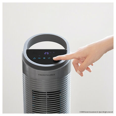 Climatizador Torre Cecotec Energysilence 2000 Cool 60W Negro