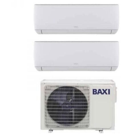 Climatizzatore Condizionatore Baxi Dual Split Inverter Serie Astra 12+12 con LSGT50-2M R-32 Wi-Fi Optional 12000+12000 - Novità