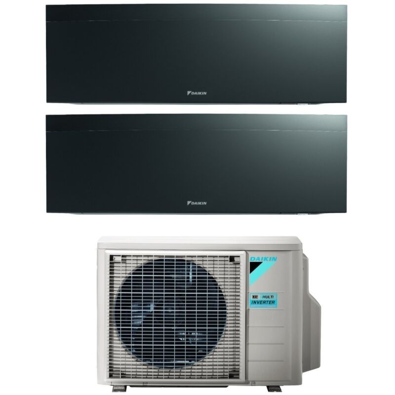 Daikin - Climatizzatore Condizionatore Bluevolution Dual Split Inverter serie emura black iii 9+12 con 2MXM50A R-32 Wi-Fi Integrato 9000+12000 Colore