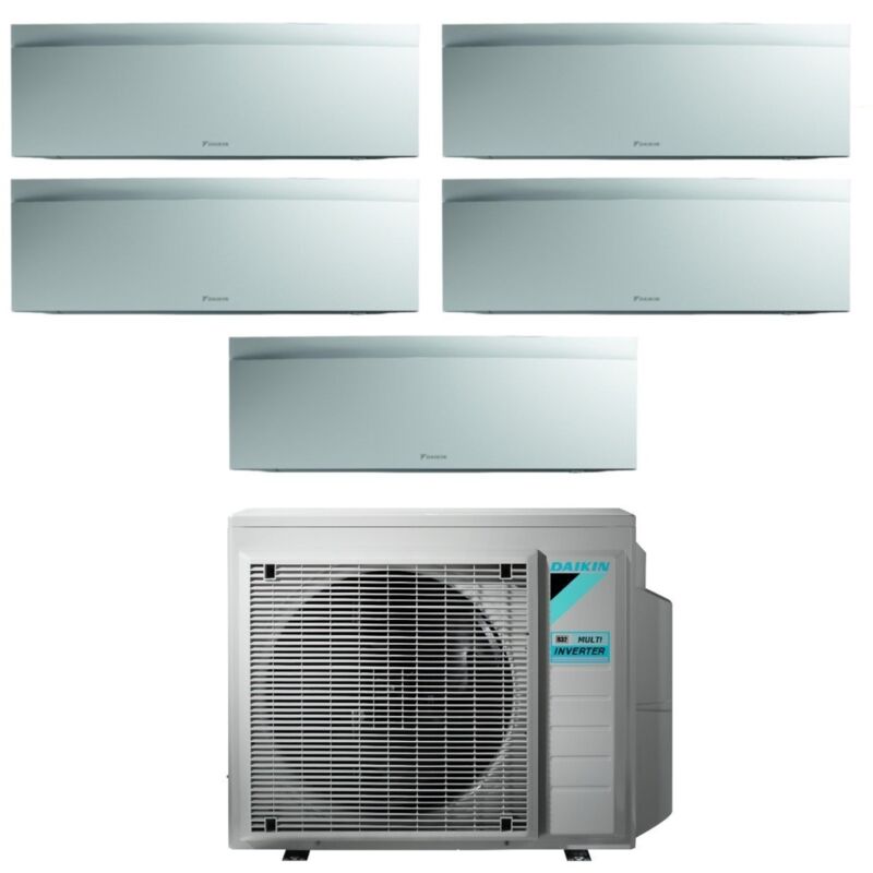 Daikin - Climatizzatore Condizionatore Bluevolution Penta Split Inverter serie emura white iii 9+9+12+12+12 con 5MXM90N R-32 Wi-Fi Integrato