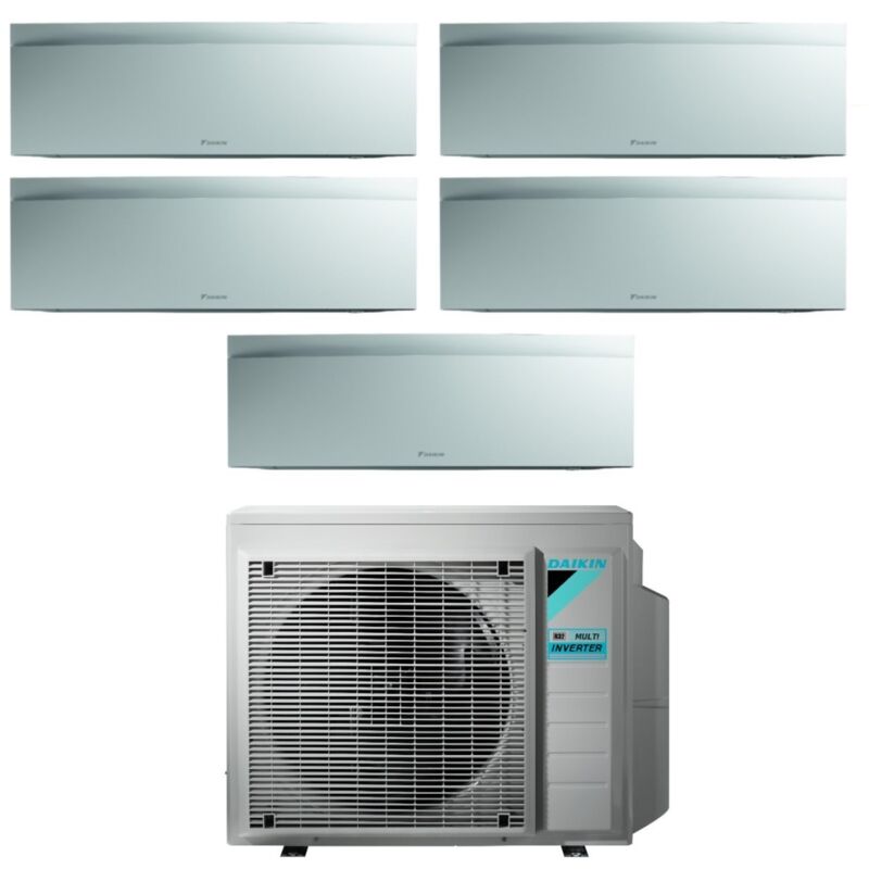 Daikin - Climatizzatore Condizionatore Bluevolution Penta Split Inverter serie emura white iii 9+9+9+9+9 con 5MXM90N R-32 Wi-Fi Integrato