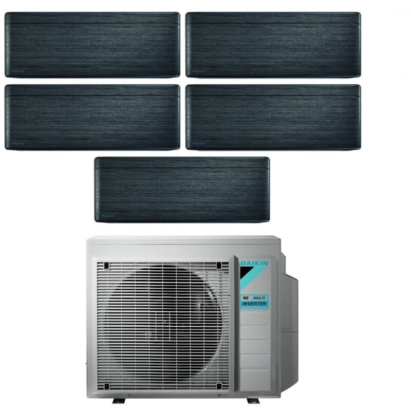 Daikin - Climatizzatore Condizionatore Bluevolution Penta Split Inverter serie ftxa-bt stylish real blackwood 7+7+7+7+7 con 5MXM90N R-32 Wi-Fi