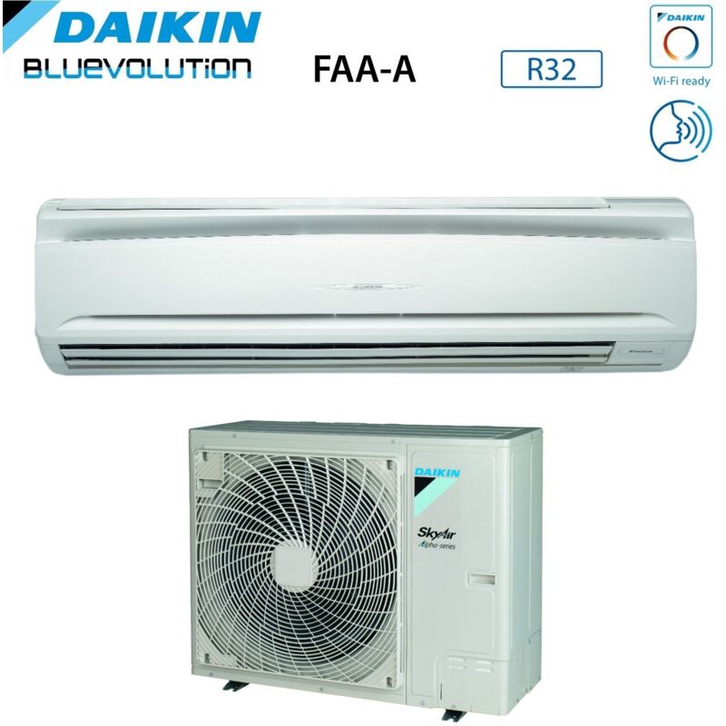 Daikin - Climatizzatore Condizionatore Bluevolution SkyAir Active-Series Inverter serie faa-a 36000 Btu FAA100A + RZAG100NV1 R-32 Wi-Fi Optional
