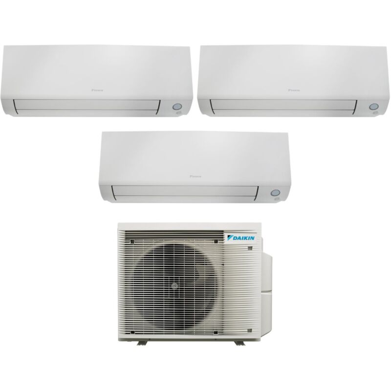 Daikin - Condizionatore Trial Split Perfera All Season 7+7+7 con 3MXM52A R-32 Wi-Fi Integrato - Garanzia Italiana