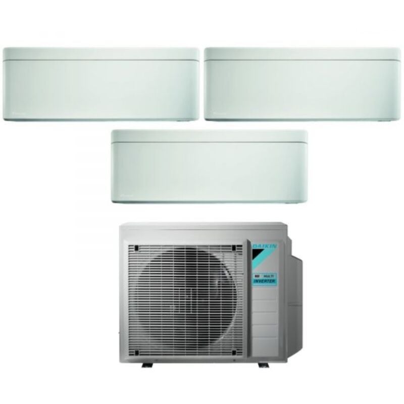 Daikin - Climatizzatore Condizionatore Bluevolution Trial Split Inverter serie stylish white 5+7+12 con 3MXM52N R-32 Wi-Fi Integrato 5000+7000+12000