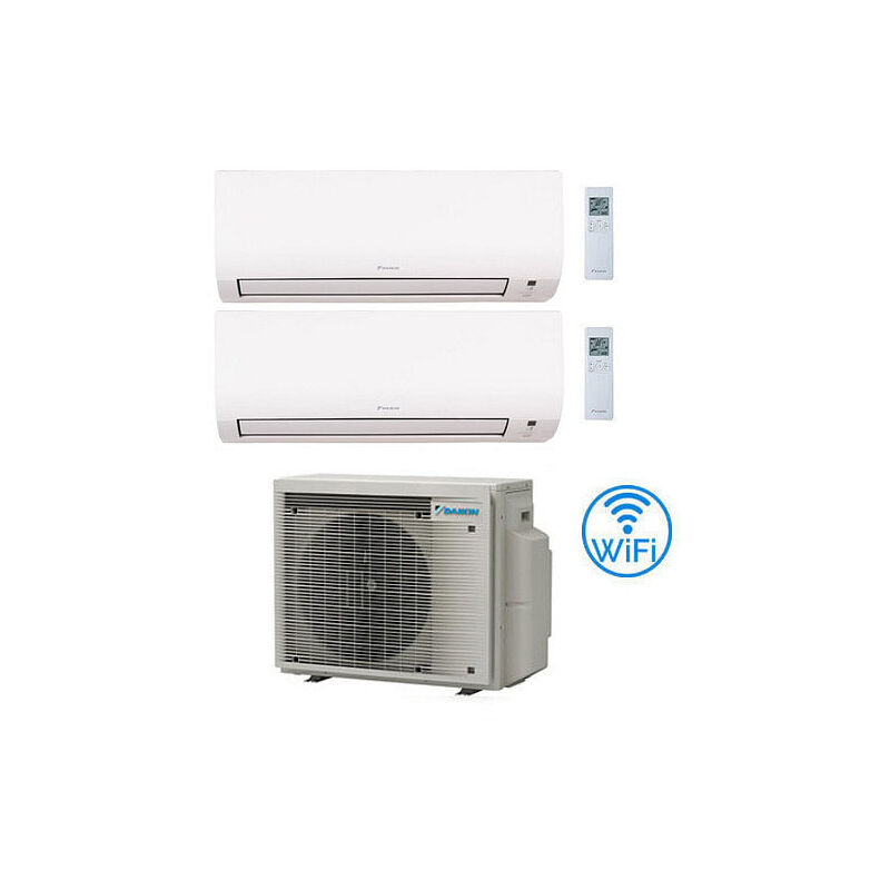 Climatizzatore GARANZIA ITALIA Daikin Comfora WIFI INCLUSO Dual Split Inverter 9000 + 9000 BTU con U.E. 2MXM40A9 Classe A+++/A++ NOVITA' 2024
