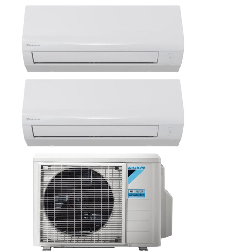 Condizionatore Daikin Dual Split Inverter serie SENSIRA 9+12 con 2MXF50A R-32 Wi-Fi Optional 9000+12000