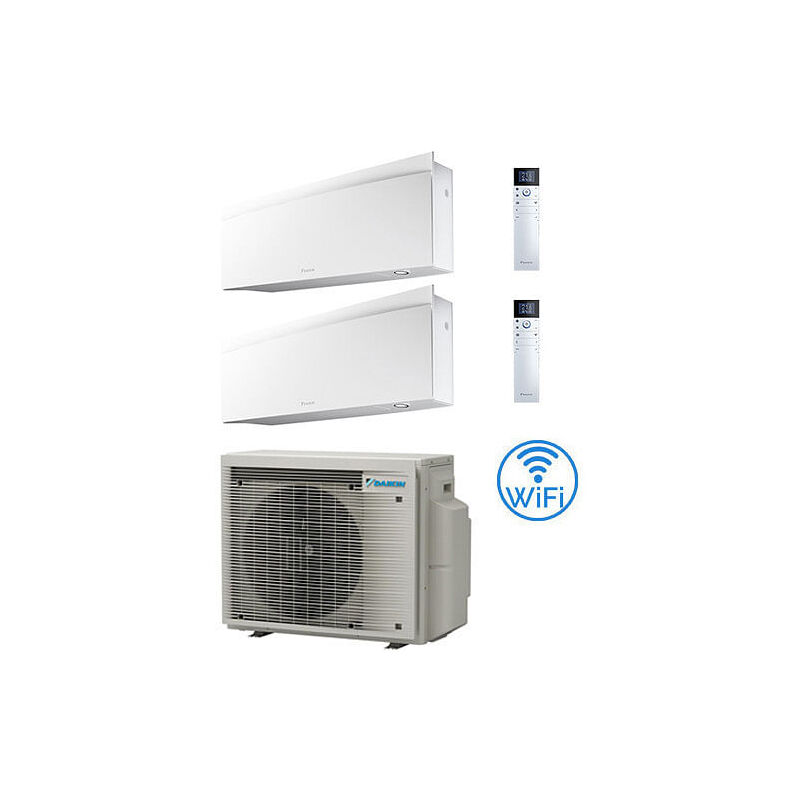 Daikin - Climatizzatore garanzia italia emura Dual Split Inverter 7000 + 9000 btu con u.e. 2MXM40A9 Classe a+++/a++ novita' 2024