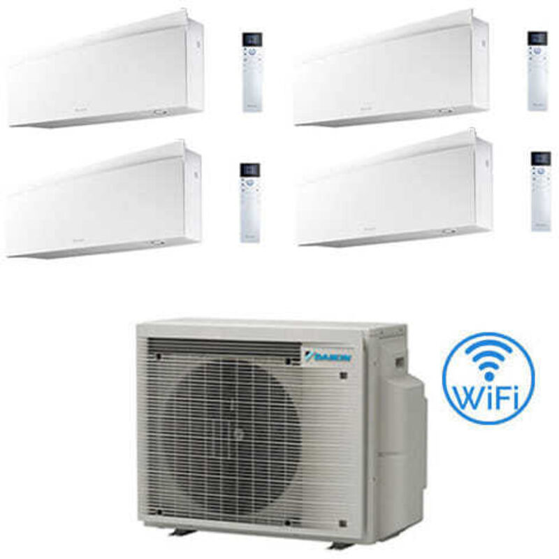 Climatizzatore GARANZIA ITALIA Daikin EMURA Quadri Split Inverter 9000 + 9000 + 12000 + 12000 BTU con U.E. 4MXM80A9 Classe A+++/A++ NOVITA' 2024