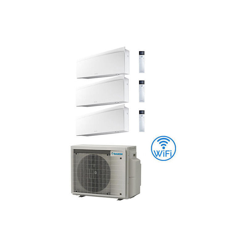 Daikin - Climatizzatore garanzia italia emura Trial Split Inverter 7000 + 9000 + 18000 btu con u.e. 3MXM68A9 Classe a+++/a++ novita' 2024