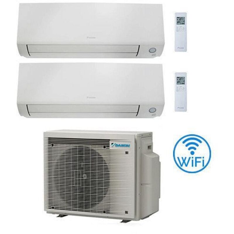 Climatizzatore GARANZIA ITALIA Daikin Perfera All Seasons Wifi Dual Split Inverter 12000 + 15000 BTU con U.E. 2MXM50A9 Classe A+++/A++ NOVITA' 2024