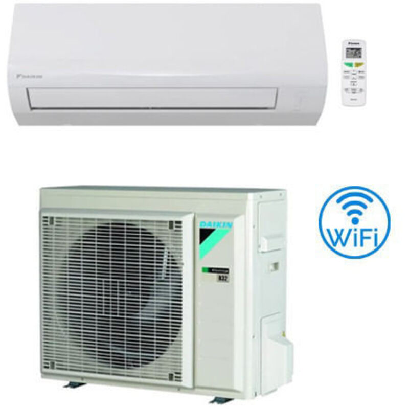 Daikin - Climatizzatore garanzia italia sensira R32 Wi-Fi 12000 btu FTXF35F inverter Classe a++/a+