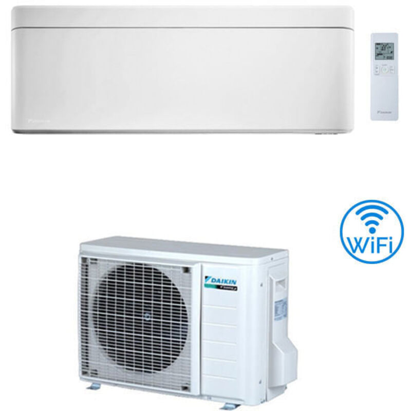 Daikin - Climatizzatore garanzia italia Stylish Bianco Wifi 9000 btu FTXA25CW (FTXA25AW) inverter classe a+++/a+++ novita' 2024