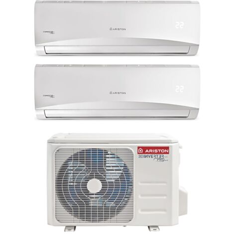 Climatizzatore Condizionatore Dual Split Inverter Ariston serie PRIOS 9+12 con 50 XD0-O R-32 Wi-Fi Optional 9000+12000