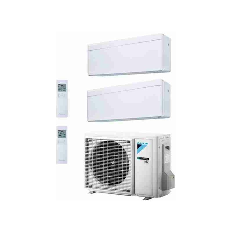 Daikin - Climatizzatore Condizionatore Dualsplit Stylish 2MXM50A + FTXA25AW + FTXA35AW 9+12 9000+12000 btu modello 2022 wifi incluso