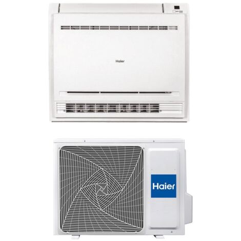 Climatizzatore Condizionatore Haier Console Pavimento Inverter 15000 Btu AF42S2SD1FA R-32 Wi-Fi Optional con Telecomando di Serie - Novità