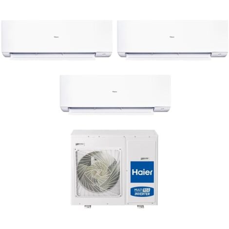 Climatizzatore Condizionatore Haier Trial Split Inverter serie EXPERT 12+12+12 con 4U75S2SR5FA R-32 Wi-Fi Integrato 12000+12000+12000