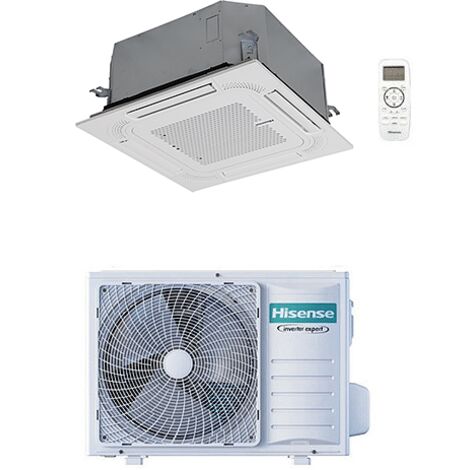 Climatizzatore Condizionatore Hisense Cassetta Serie Turbo R32 18000 BTU ACT52UR4RCC8 INVERTER Classe A++/A+