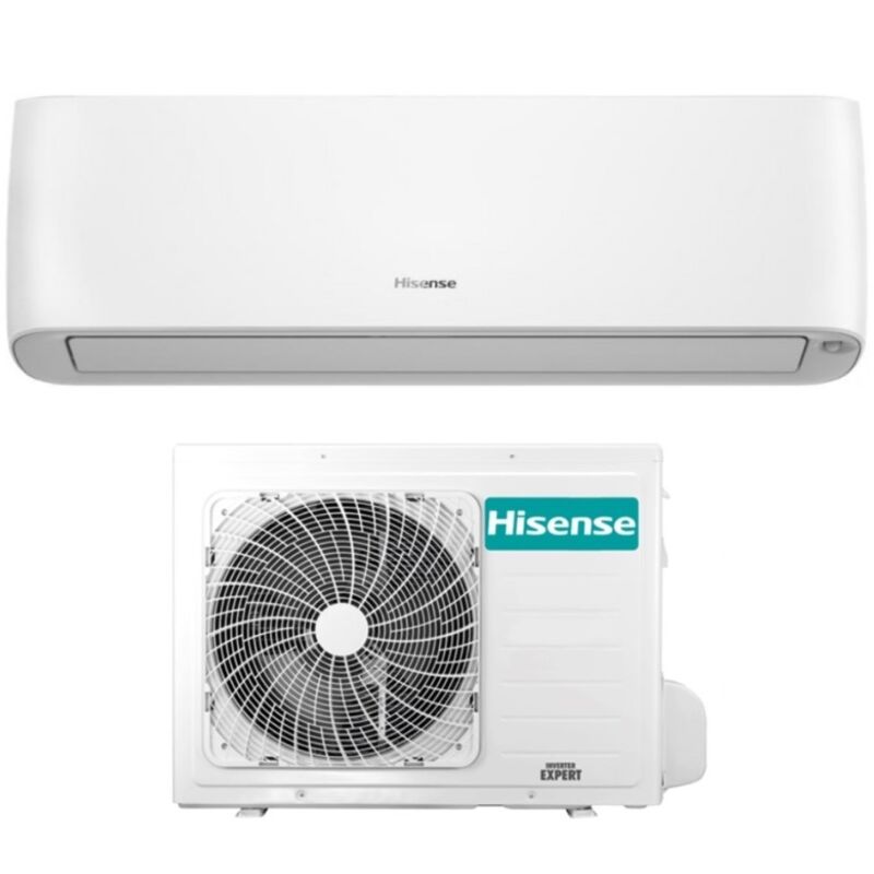 Hisense - climatizzatore condizionatore inverter serie hi-energy 12000 btu qe35xv2ag r-32 wi-fi integrato classe a+++/a+++ - novità