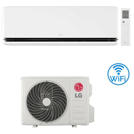 Climatizzatore Condizionatore LG Dualcool Deluxe R32 12000 BTU H12S1D NS1 (H12S1DA NS1) INVERTER NOVITÁ 2024 classe A+++/A++