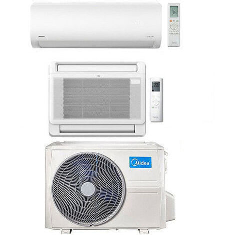 Climatizzatore Condizionatore Midea Xtreme Pro + Console Dual 9000 + 12000 BTU con U.E. M2OE-18HFN8-Q INVERTER Classe A++/A+ R32