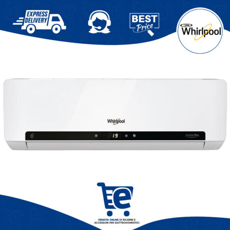 Climatizzatore Condizionatore monosplit completo Whirlpool SPIW309L SPICR309W