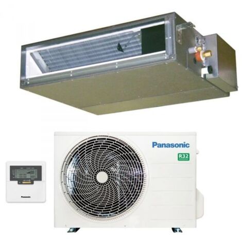 Climatizzatore Condizionatore Panasonic Canalizzato Canalizzabile Inverter a bassa pressione 9000 Btu CS-Z25UD3EAW + CU-Z25UBEA R-32 Wi-Fi Optional Classe A+ con Comando a Filo Incluso
