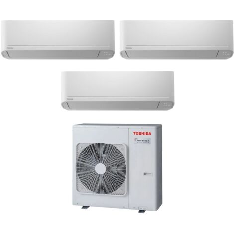 Climatizzatore Condizionatore Toshiba Trial Split Inverter serie SEIYA 16+16+16 (15+15+15) RAS-3M26U2AVG-E R-32 Wi-Fi Optional 16000+16000+16000 (15000+15000+15000)