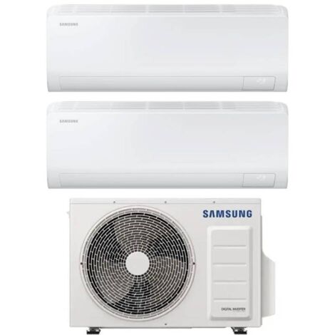 Climatizzatore Dual Split Reversibile Samsung Cebu S2 9000+9000 BTU Inverter Wi-Fi (AJ040TXJ2KG)
