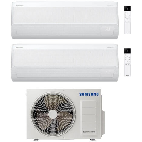 Climatizzatore Dual Split Reversibile Samsung WindFree Avant S2 9000+9000 BTU Inverter Wi-Fi (AJ050TXJ2KG)