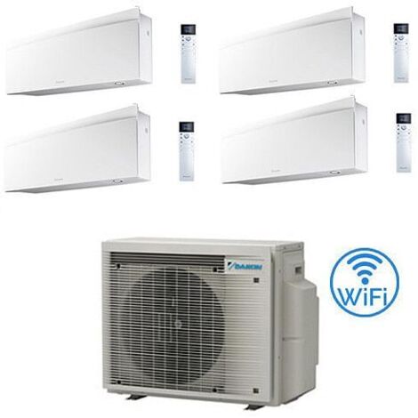 Climatizzatore GARANZIA ITALIA Daikin EMURA Quadri Split Inverter 7000 + 7000 + 9000 + 9000 BTU con U.E. 4MXM68A9 Classe A+++/A++ NOVITA' 2024