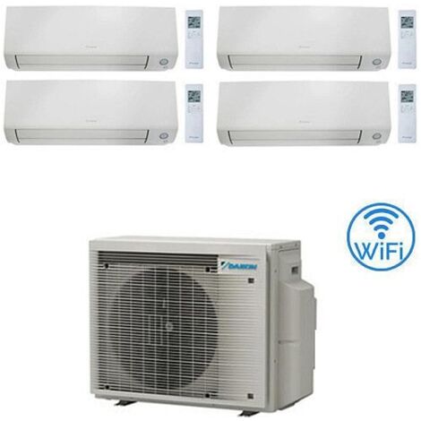 Climatizzatore GARANZIA ITALIA Daikin Perfera All Seasons Wifi Quadri Split Inverter 7000 + 7000 + 7000 + 7000 BTU con U.E. 4MXM68A Classe A+++/A++ NOVITA' 2024