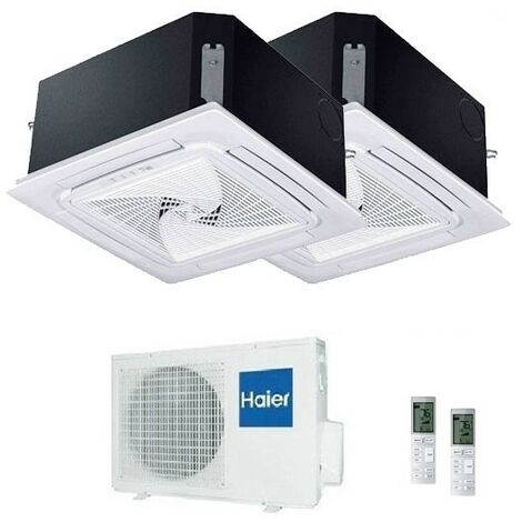 Climatizzatore Haier Dual Cassette 620 12000+12000 2U50S2SM1FA R-32 A++/A 12+12