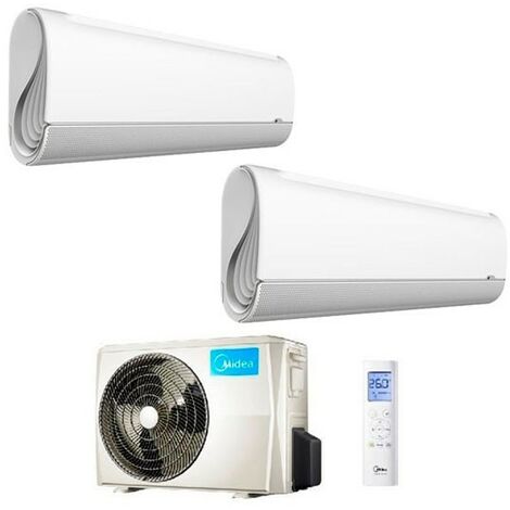 Climatizzatore Midea Dual Split BreezeleSS+ 9000+9000 M20E-18HFN8-Q R-32 9+9