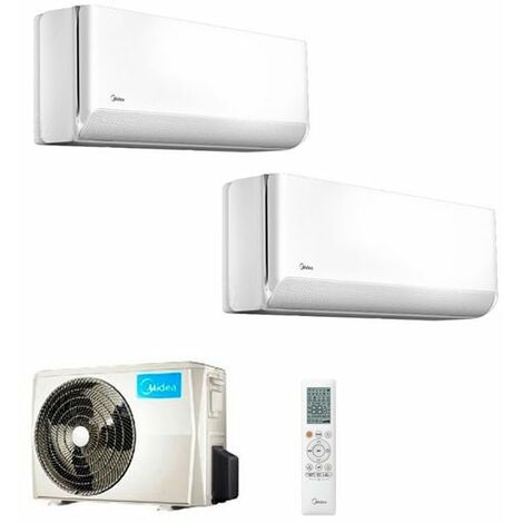 Climatizzatore Midea Dual Split BreezeleSS E 12000+12000 M20E-18HFN8-Q R-32 12+12
