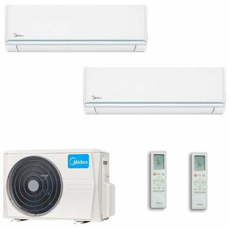 Climatizzatore Midea Dual Split Evolution 7000+12000 M20H-14HFN8-Q R-32 7+12