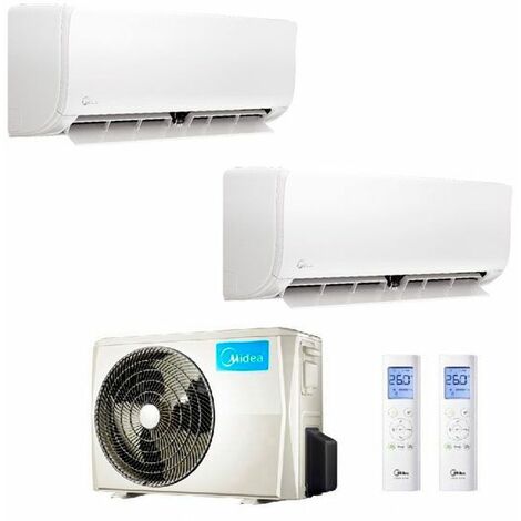 Climatizzatore Midea Dual Split Xtreme Pro Green 9000+9000 M20H-14HFN8-Q R-32 9+9