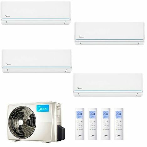 Climatizzatore Midea Quadri Split Evolution 9000+9000+9000+12000 M40E-28HFN8-Q R-32 9+9+9+12