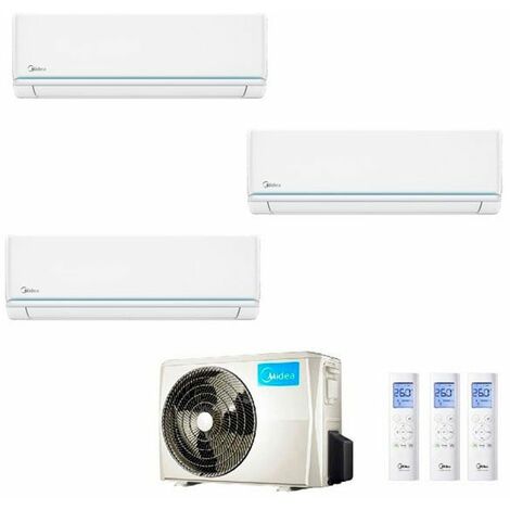 Climatizzatore Midea Trial Split Evolution 9000+9000+18000 M30A-27HFN8-Q R-32 9+9+18