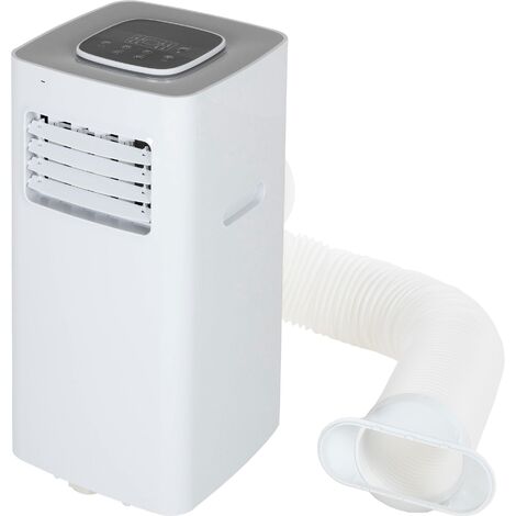 80 W raffreddatore ad aria raffreddamento ad acqua con telecomando ACXIN Climatizzatore mobile senza tubo di scarico 4 litri 4 in 1 3 velocità purificatore d'aria timer 7,5 ore 