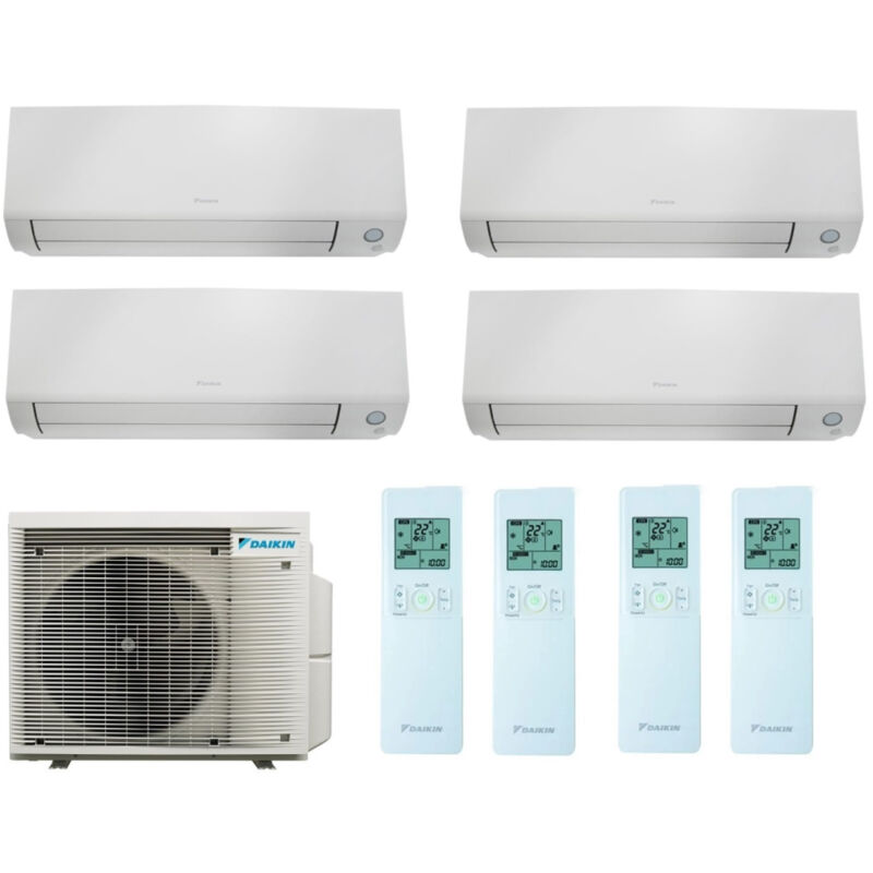 Climatizzatore Quadri Split Reversibile Daikin Perfera All Season A+++/A++ 4x9000 BTU Inverter Wi-Fi (4MXM80A + 4xFTXM25A)