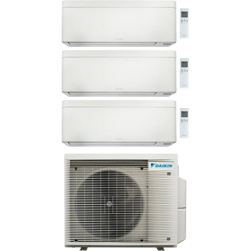 Climatizzatore Trial Split Inverter Daikin Stylish 9000-9000-9000 BTU Wi-Fi A+++ (3MXM68A + FTXA25CWx3)