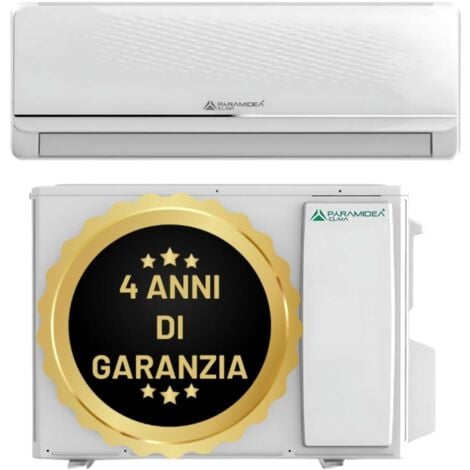 PYRAMIDEA CLIMATIZZATORE WiFi AC112UI + AC112UE - UNITA' INTERNA + ESTERNA - 12000 BTU - INVERTER - POMPA DI CALORE - GARANZIA 4 ANNI