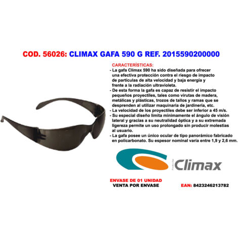 CLIMAX 590 G Brille