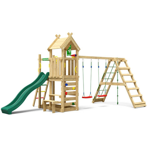 wooden garden play