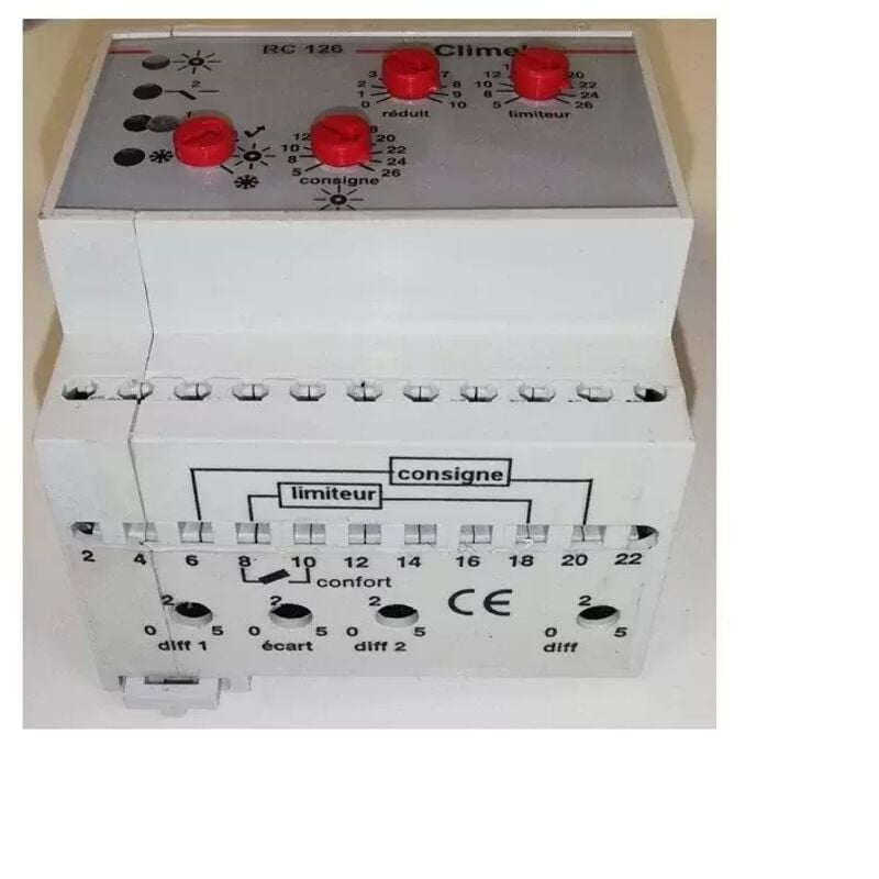 Climel - RC126 Régulateur de température 1 zone