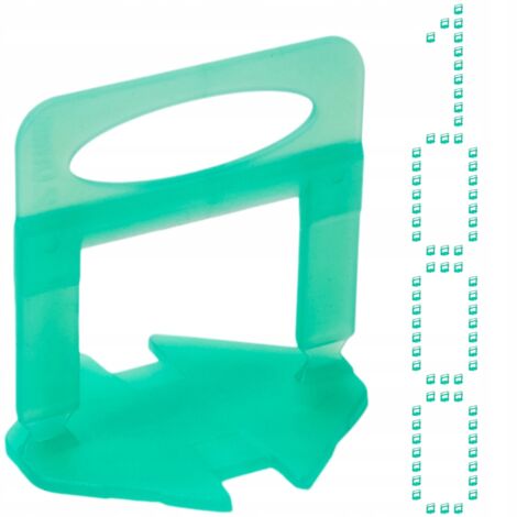 Clip 2 mm 1000 pezzi Sistema di livellamento per piastrelle X-level